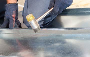 Guilden Morden metal roofing costs