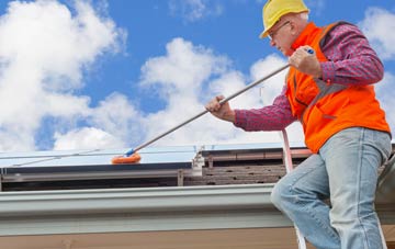 Guilden Morden soft wash roof cleaning
